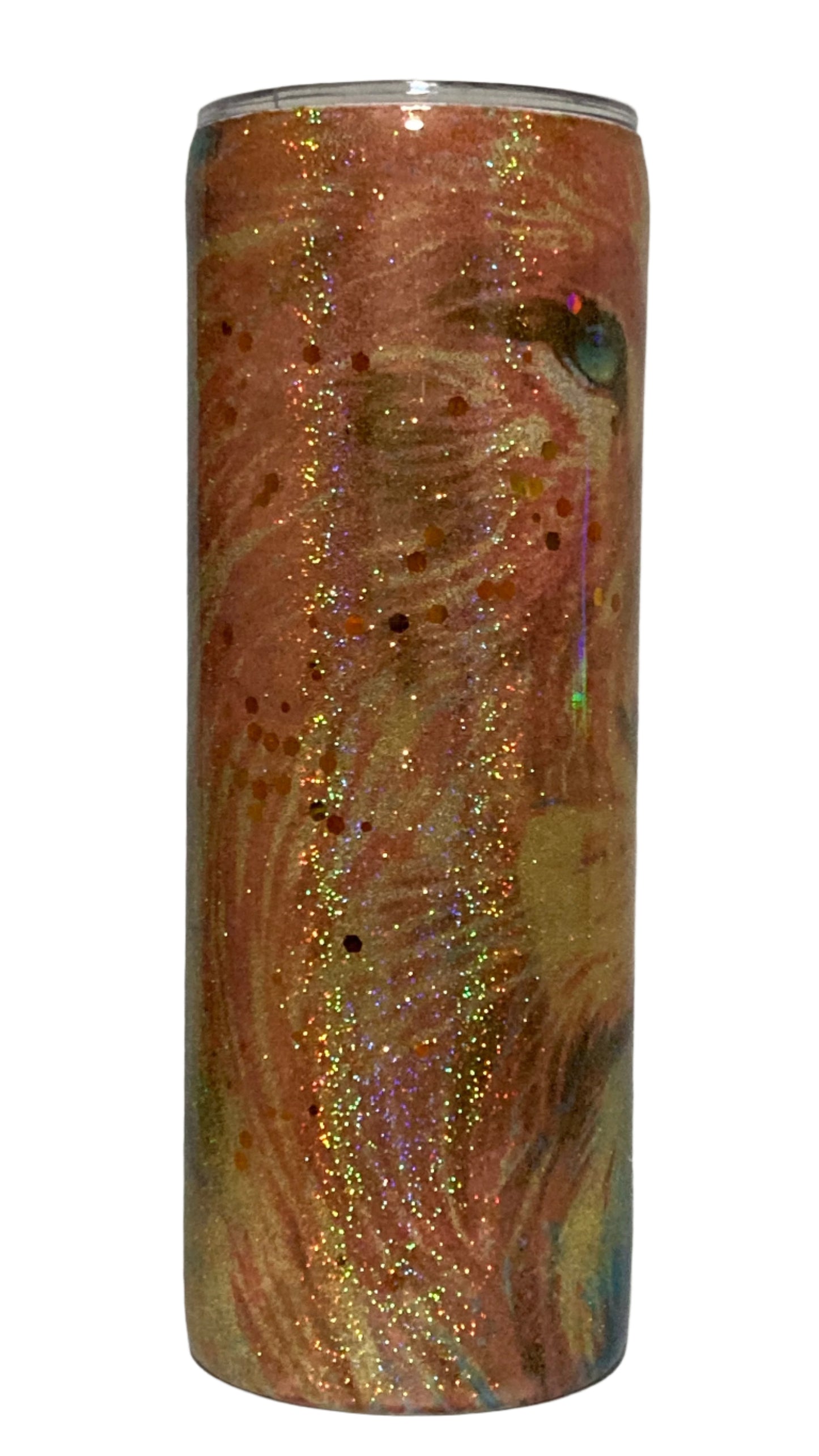 20oz Epoxy/Glitter Tumbler - Leo the Lion